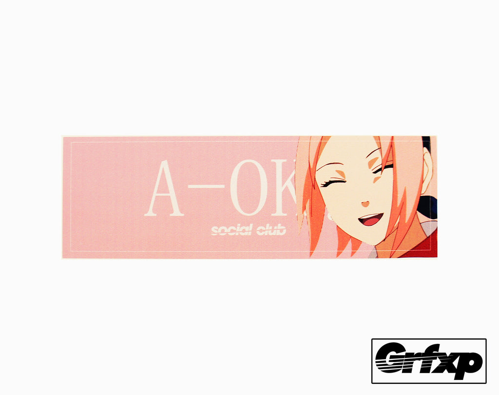 Akina Speed Stars (Initial-D) Sticker – Grafixpressions