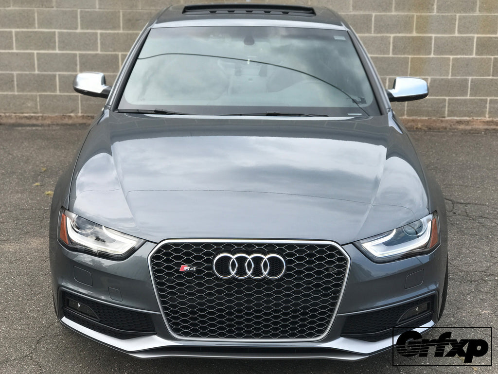 Left Front Fog Light Trim For 09-12 Audi A4 Quattro & 10-12 S4 With S-Line – Primed Direct Replacement