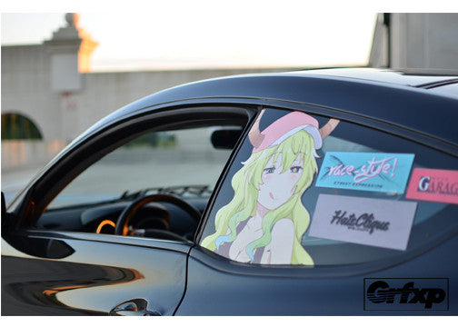Peeking Stickers | Cute Anime Stickers for Cars | Ahhgela – ahhgela