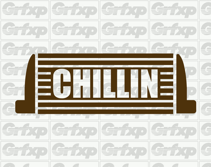 Chillin (Intercooler) Sticker