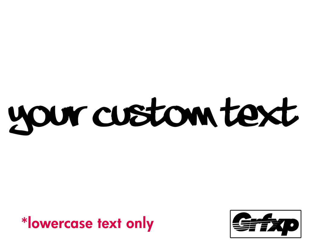 Wing / Spoiler Custom Vinyl Graphic – Grafixpressions