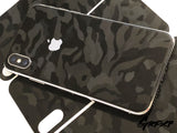 iPhone X Shadow Black Camo Colorlay Skins