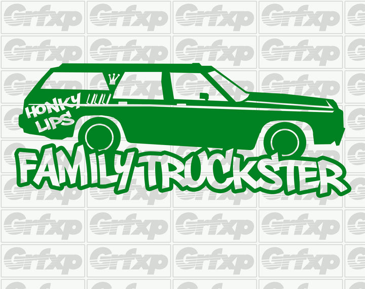 Family Truckster Sticker