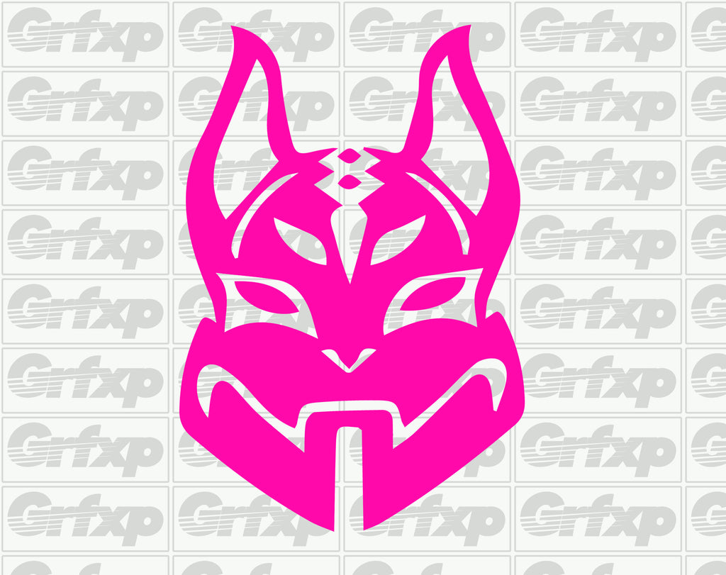 Drift's Kitsune Mask (Fortnite) Sticker – Grafixpressions