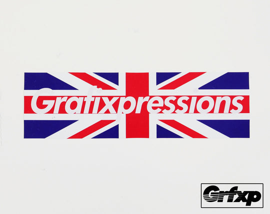 Grafixpressions UK Flag Printed Sticker