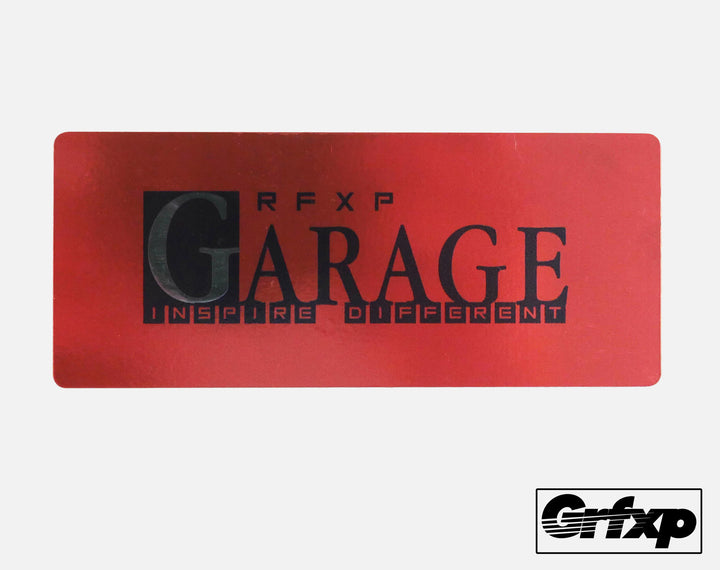 Grfxp Garage, Inspire Different Foil Printed Sticker