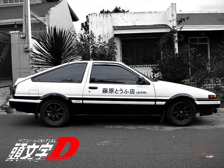 Tofu Sticker Fujiwara Tofu Shop (AE86 Initial-D Graphic) Sticker – Grafixpressions