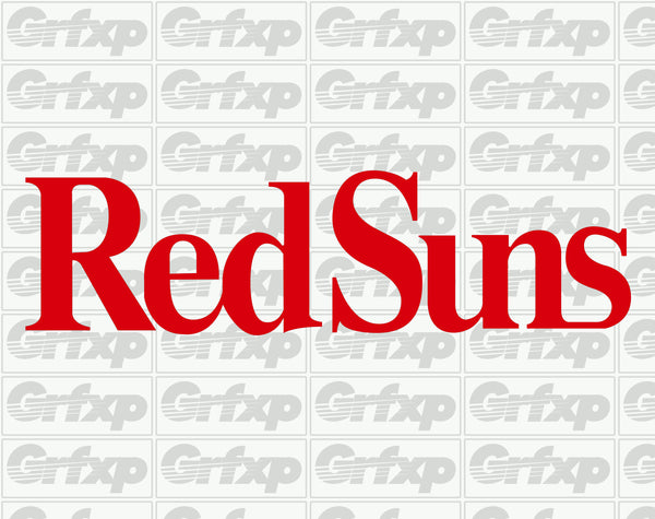 RedSuns (Initial-D) Sticker