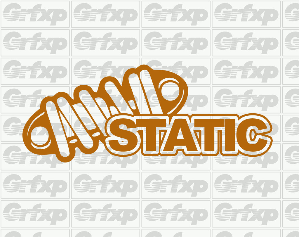 Static (Suspension) Sticker – Grafixpressions